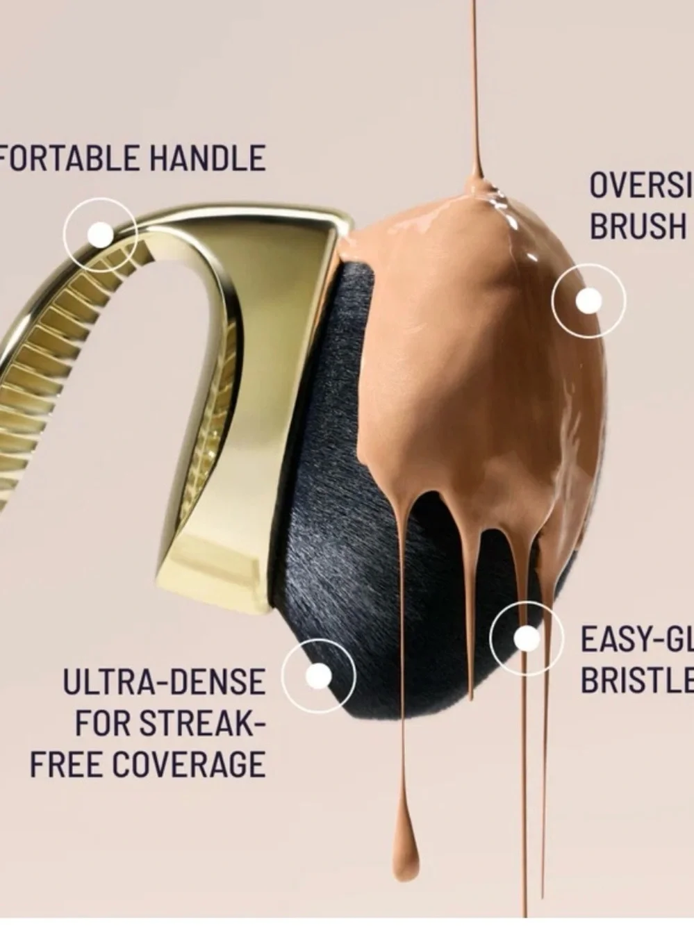 Westmore Beauty Blend & Blur Body & Face Kabuki Makeup Brush